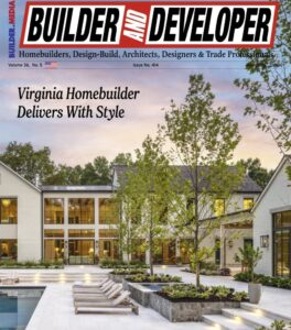 Builder & Developer magazine cover featuring Eric Mitchell article "Controlling The Build Narrative"